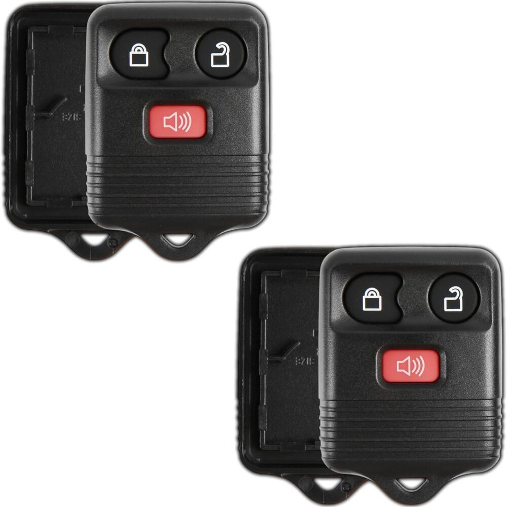 2X Key Fob Cover Case Replacement for 1998 1999 2000 2001 2002 2003 2004 2005 20